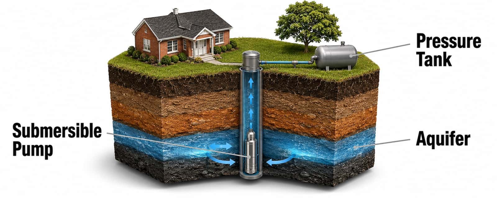 aquifer pressure tank