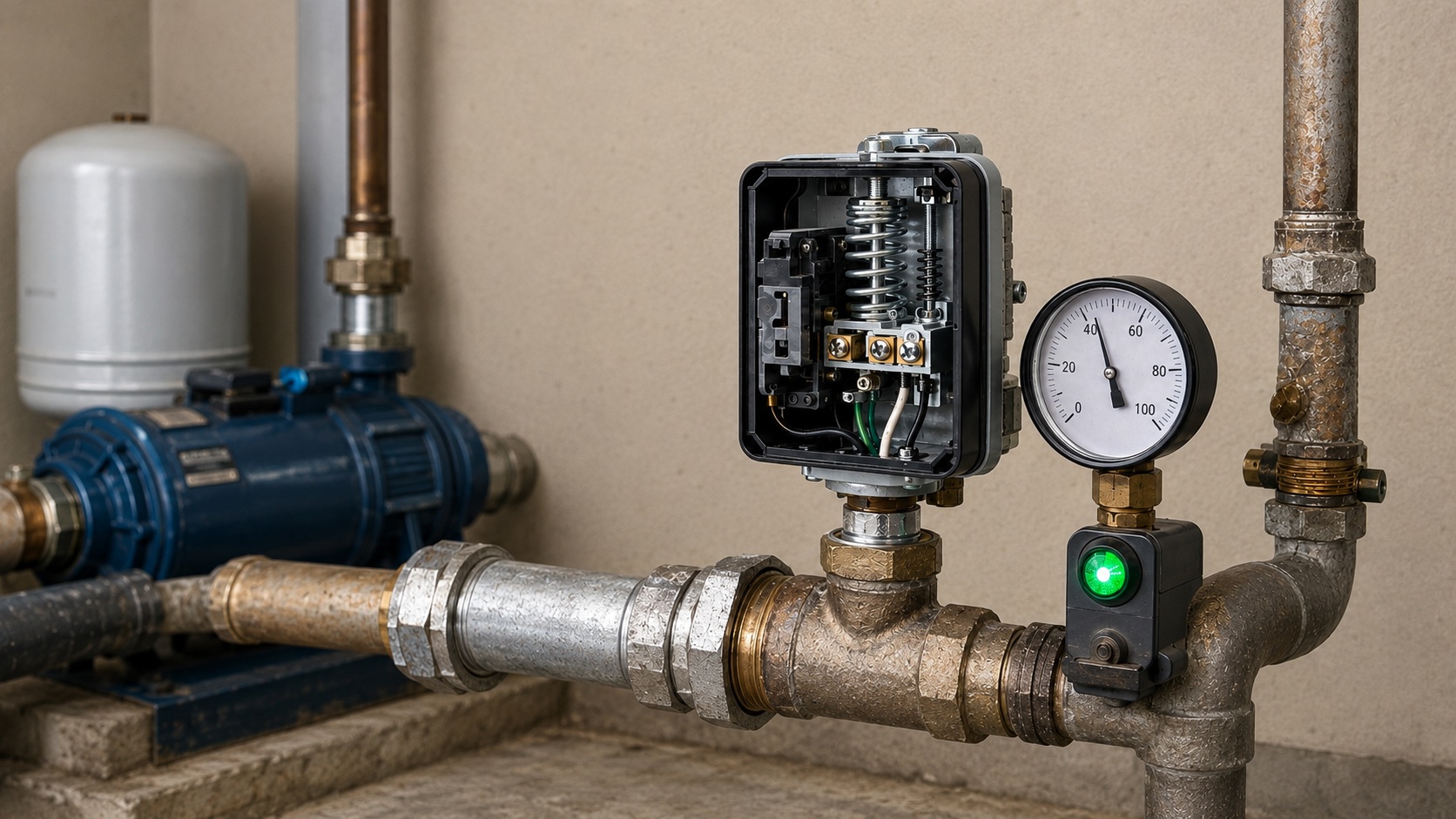 well pump pressure switch