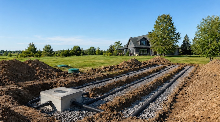 Septic installation