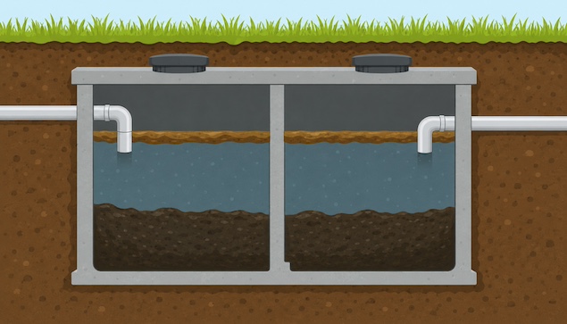Septic pipes