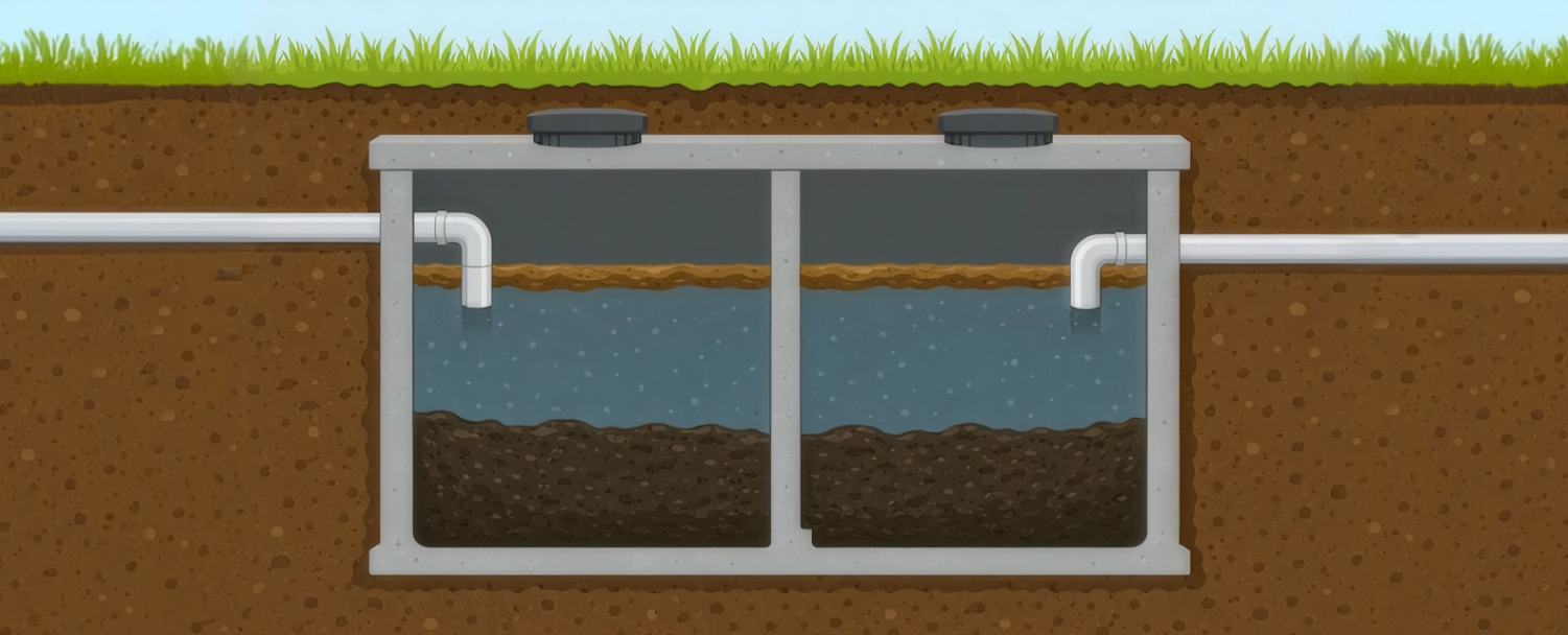septic tank pipes