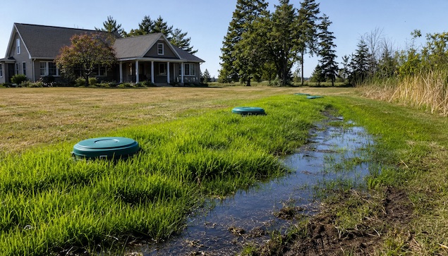 septic tank warning