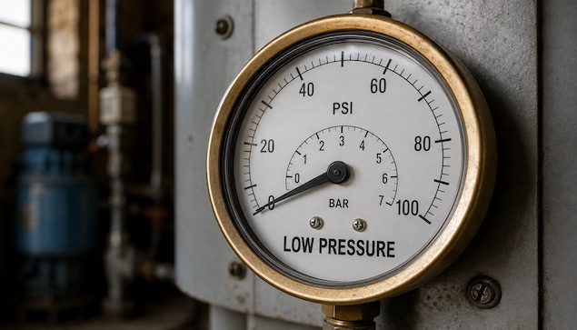well pump pressure