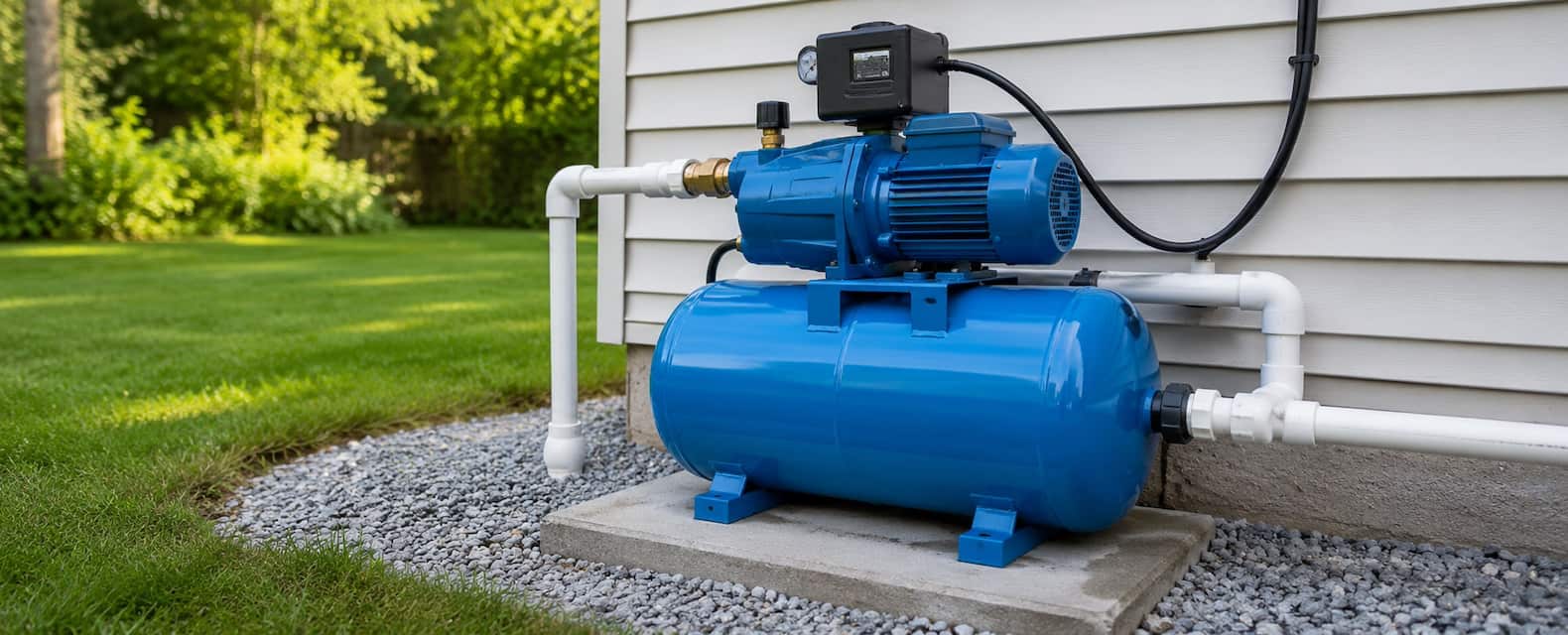 well pump pressure tank