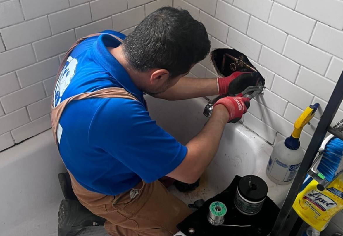 shower installation London